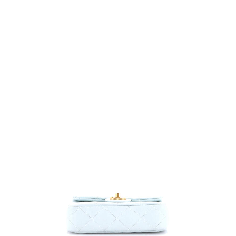 Chanel Mini Sweet Heart Chain Flap Bag Quilted Caviar - Picture 4 of 6